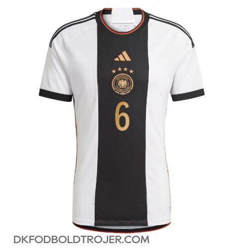 Billige Tyskland Joshua Kimmich #6 Hjemmebane Fodboldtrøjer VM 2022 Kortærmet